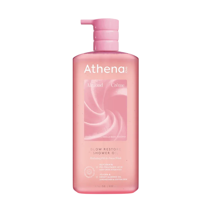 Glow Restore Shower Oil U9 Almond Crème