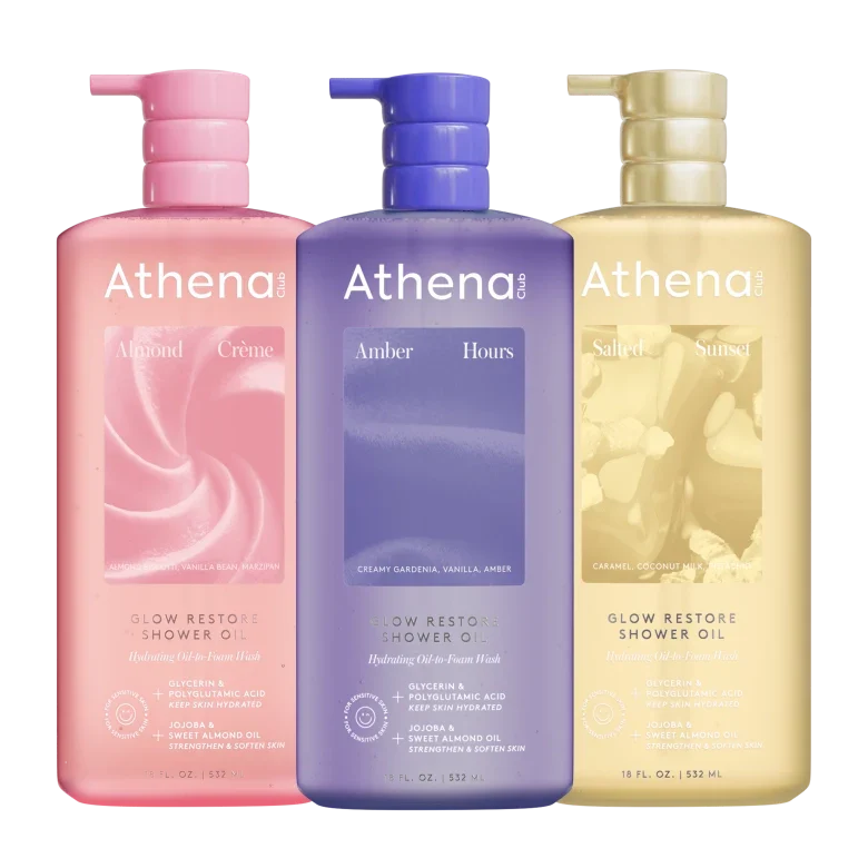 Glow Restore Shower Oil Trio W3